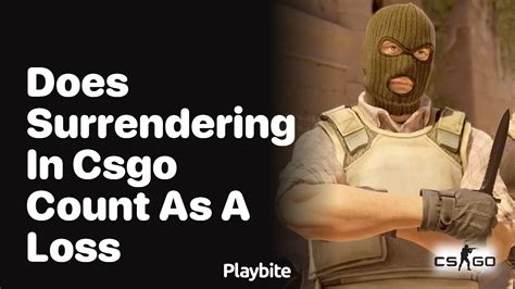 Surrendering in CS:GO .